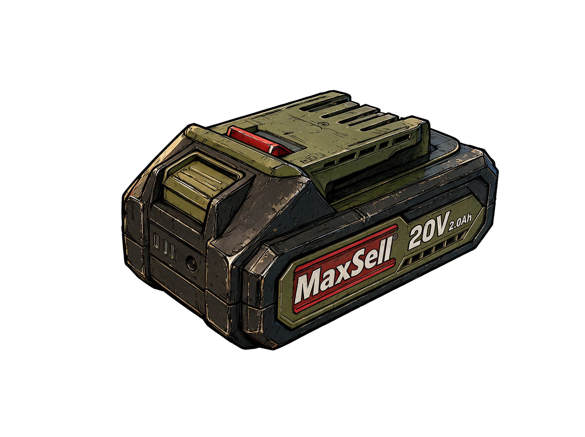 MaxSell 20V 2.0Ah battery pack