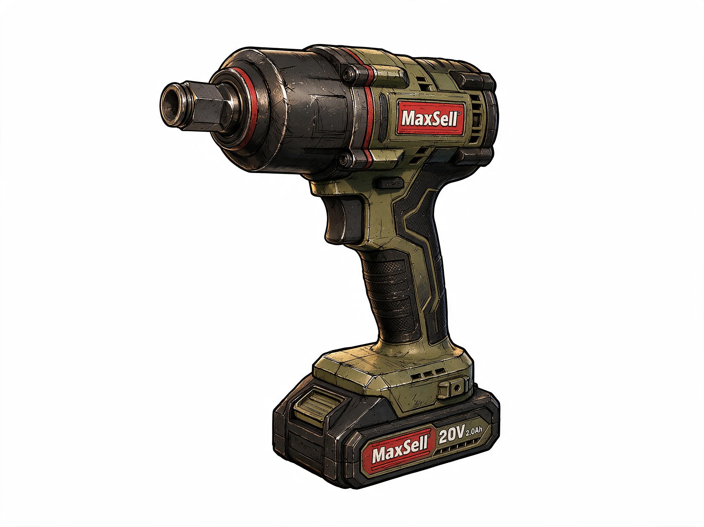 MIW-300 JOINS THE ARSENAL. RUSTED LUGS FILE FOR PROTECTION.